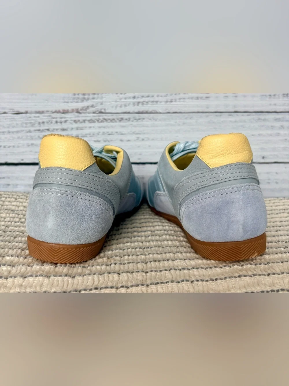 Dolce Vita Light Blue Retro Gum Sole Sneakers Size 8 NWOT